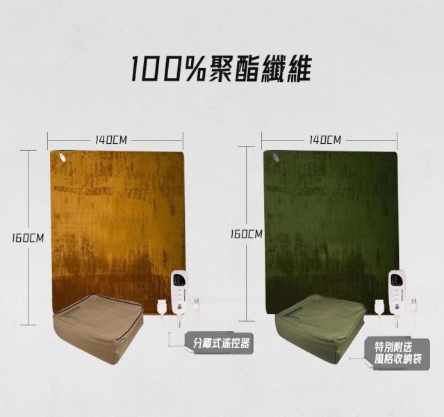 樂活不露-雙人超聲波溫控電熱毯-2色任選1251014/7 樂活不露電熱毯、雙人電熱毯、石墨烯電熱毯、五段溫控電毯、定時電熱毯、超聲波製程電毯、親膚保暖毯、可機洗電毯、安全保護電熱毯、露營電毯、居家保暖用品