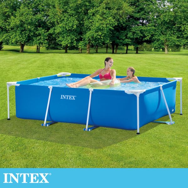 【INTEX】簡易裝長方型框架游泳池/戲沙池220x150x60cm(1662L) 6歲+ 15110050(28270) LIFECODE,戶外用品,LIFECODE生活密碼戶外用品生活館 ,帳篷,折疊桌椅,鋁合金,車尾帳,速搭帳,INTEX,充氣床,露營,露營區,露營裝備,露營生活,露營美學,outdoor,camping,帳篷,露營小物,客廳帳,充氣沙發,泳池,戲水池,大型泳池,游泳池
