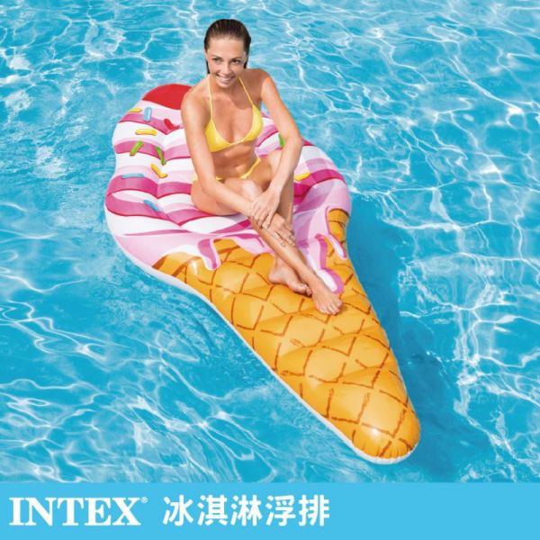 【INTEX】冰淇淋浮排(224*107cm) 適用:成人15130230(58762) LIFECODE,戶外用品,LIFECODE生活密碼戶外用品生活館 ,帳篷,折疊桌椅,鋁合金,車尾帳,速搭帳,INTEX,露營,露營區,露營裝備,露營生活,露營美學,outdoor,camping,帳篷,露營小物,客廳帳