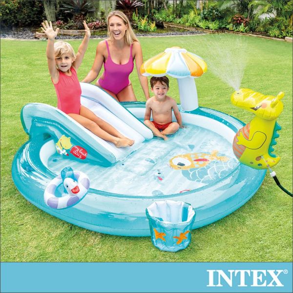 【INTEX】鱷魚沙灘戲水池201x170x25cm(160L) 適用2歲+15120151(57165) LIFECODE,戶外用品,LIFECODE生活密碼戶外用品生活館 ,帳篷,折疊桌椅,鋁合金,車尾帳,速搭帳,INTEX,充氣床,露營,露營區,露營裝備,露營生活,露營美學,outdoor,camping,帳篷,露營小物,客廳帳,充氣沙發,泳池,戲水池,大型泳池,游泳池