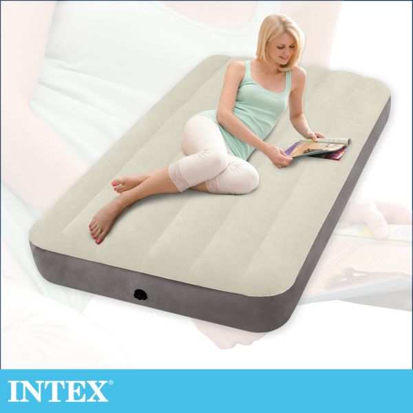 【INTEX】新型氣柱-單人加大植絨充氣床墊 (寬99cm) 15010171(64101) LIFECODE,戶外用品,LIFECODE生活密碼戶外用品生活館 ,,帳篷,折疊桌椅,鋁合金,車尾帳,速搭帳INTEX,露營,露營區,露營裝備,露營生活,露營美學,outdoor,camping,帳篷,露營小物,客廳帳