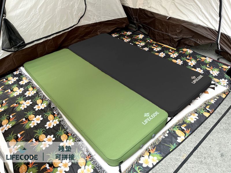 【LIFECODE】立體3D TPU單人自動充氣睡墊-寬68cm(196x68x10cm)-4森林綠/8酷黑 LIFECODE,戶外用品,LIFECODE生活密碼戶外用品生活館 ,帳篷,折疊桌椅,鋁合金,車尾帳,速搭帳INTEX,露營,露營區,露營裝備,露營生活,露營美學,outdoor,camping,帳篷,露營小物,客廳帳,睡墊,充氣床