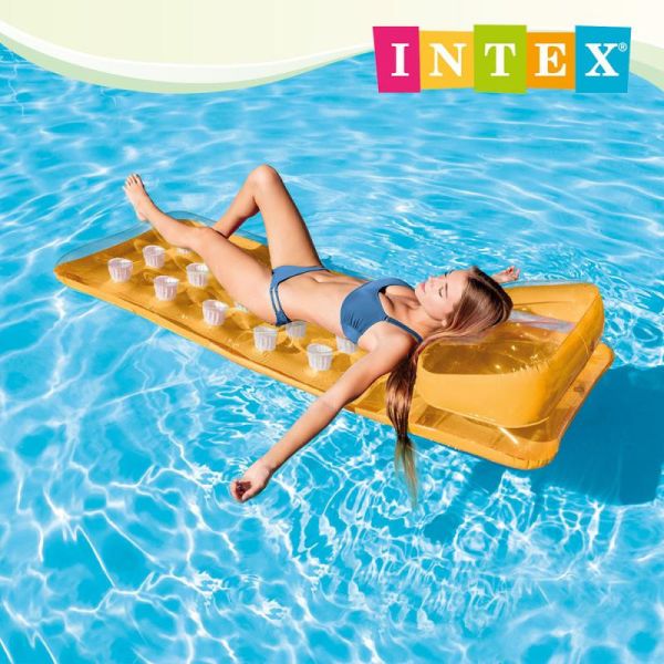 【INTEX】18洞充氣沙灘睡墊/時尚浮排(188*71cm) 適用12歲+15130672/4/6(58890)-桔/綠色/紫色可選 LIFECODE,戶外用品,LIFECODE生活密碼戶外用品生活館 ,帳篷,折疊桌椅,鋁合金,車尾帳,速搭帳,INTEX,露營,露營區,露營裝備,露營生活,露營美學,outdoor,camping,帳篷,露營小物,客廳帳