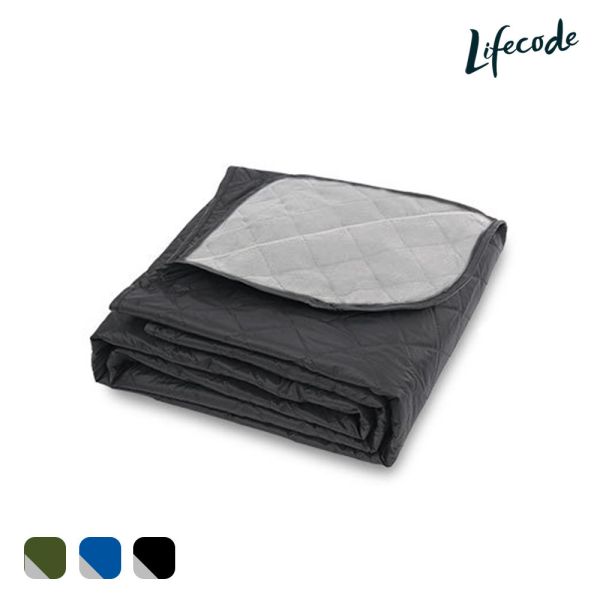 【LIFECODE】搖粒絨加厚防寒毯/露營毯/野餐墊-3色可選 LIFECODE,戶外用品,LIFECODE生活密碼戶外用品生活館 ,帳篷,折疊桌椅,鋁合金,車尾帳,速搭帳INTEX,露營,露營區,露營裝備,露營生活,露營美學,outdoor,camping,帳篷,露營小物,客廳帳,睡墊,充氣床