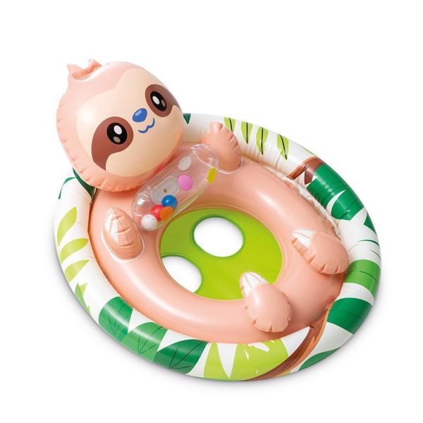 【INTEX】造型幼兒坐式充氣泳圈-長頸鹿/海獺/樹懶(3款可選) 適3~4歲 15130514/5/6(59570) INTEX泳圈,幼兒泳圈,兒童坐式泳圈,寶寶泳圈,充氣泳圈,安全泳圈,雙氣室泳圈,戲水泳圈,兒童戲水,幼童泳具,可愛泳圈,長頸鹿泳圈,海獺泳圈,樹懶泳圈