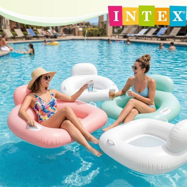 【INTEX】漂浮水上椅-適用12歲+(56801) 15130781/2/3-3色可選 LIFECODE,戶外用品,LIFECODE生活密碼戶外用品生活館 ,帳篷,折疊桌椅,鋁合金,車尾帳,速搭帳,INTEX,露營,露營區,露營裝備,露營生活,露營美學,outdoor,camping,帳篷,露營小物,客廳帳
