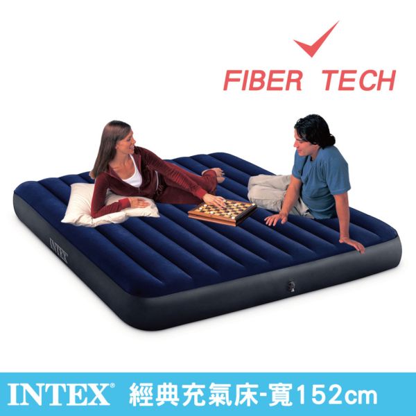 【INTEX】經典雙人加大(新款)充氣床墊-寬152cm 15010051(64759) LIFECODE,戶外用品,LIFECODE生活密碼戶外用品生活館 ,,帳篷,折疊桌椅,鋁合金,車尾帳,速搭帳INTEX,露營,露營區,露營裝備,露營生活,露營美學,outdoor,camping,帳篷,露營小物,客廳帳