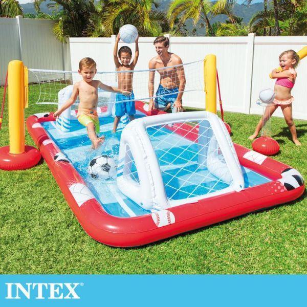 【INTEX】盒損-運動樂園大型戲水池325x267x102cm(470L)適用3歲+ 15120540(57147NP) LIFECODE,戶外用品,LIFECODE生活密碼戶外用品生活館 ,帳篷,折疊桌椅,鋁合金,車尾帳,速搭帳,INTEX,露營,露營區,露營裝備,露營生活,露營美學,outdoor,camping,帳篷,露營小物,客廳帳