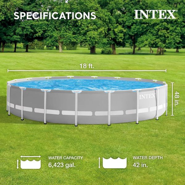 【INTEX】圓型框架速搭大型游泳池549×122cm(24311L)｜附C1500濾水器、地墊、蓋布 15120241(26731) INTEX泳池,大型游泳池,框架泳池,家庭泳池,圓形泳池,地上泳池,24311L泳池,26731EH,C1500濾水器,戶外泳池,兒童泳池,戲水池,庭院泳池,INTEX大型泳池,暑假戲水用品