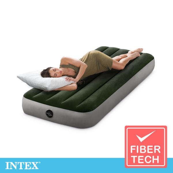 【INTEX】經典單人型(新款)充氣床墊(綠絨)-寬76cm 15010022(64106) LIFECODE,戶外用品,LIFECODE生活密碼戶外用品生活館 ,,帳篷,折疊桌椅,鋁合金,車尾帳,速搭帳INTEX,露營,露營區,露營裝備,露營生活,露營美學,outdoor,camping,帳篷,露營小物,客廳帳