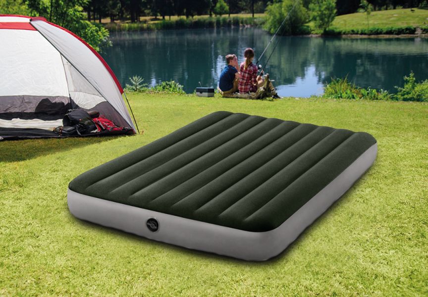 【INTEX】經典雙人加大(新款)充氣床墊(綠絨)-寬152cm(64109) 15010052 LIFECODE,戶外用品,生活密碼,LIFECODE生活密碼戶外用品生活館 ,帳篷,折疊桌椅,鋁合金,車尾帳,速搭帳INTEX,露營,露營區,露營裝備,露營生活,露營美學,outdoor,camping,帳篷,露營小物,客廳帳,INTEX,戶外用品,充氣床,床墊,露營,露營裝備,露營生活,outdoor,camping