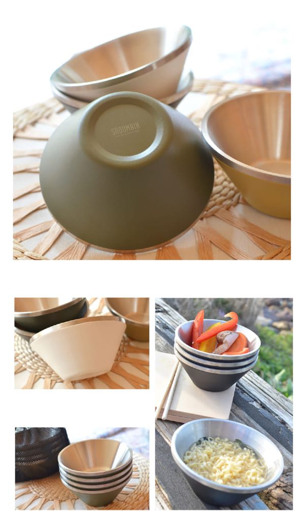 SADOMAIN 雙層304不鏽鋼笠形碗(4入)附網袋 12360104/7/8 LIFECODE,戶外用品,LIFECODE生活密碼戶外用品生活館 ,帳篷,折疊桌椅,鋁合金,車尾帳,速搭帳,INTEX,露營,露營區,露營裝備,露營生活,露營美學,outdoor,camping,帳篷,露營小物,笠形碗