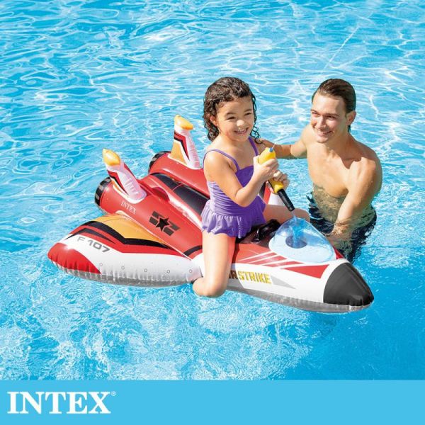 【INTEX】水槍飛機座騎117*117cm(57536NP)-藍/紅騎士 15130610/1 LIFECODE,戶外用品,LIFECODE生活密碼戶外用品生活館 ,帳篷,折疊桌椅,鋁合金,車尾帳,速搭帳,INTEX,露營,露營區,露營裝備,露營生活,露營美學,outdoor,camping,帳篷,露營小物,客廳帳
