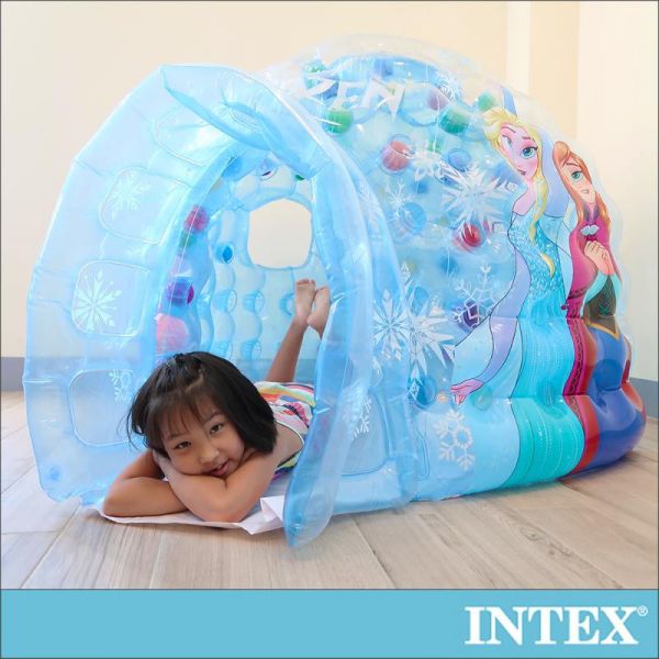 【INTEX】FROZEN冰雪奇緣-ELSA遊戲球城堡(48670) 15140130 LIFECODE,戶外用品,LIFECODE生活密碼戶外用品生活館 ,帳篷,折疊桌椅,鋁合金,車尾帳,速搭帳,INTEX,露營,露營區,露營裝備,露營生活,露營美學,outdoor,camping,帳篷,露營小物,客廳帳
