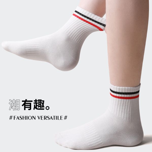 【4雙】AUN青少年時尚潮流中筒襪 QT001 AUN,除臭襪,腳臭,抑菌襪,抗菌襪,襪子,男襪,除臭襪推薦,中筒襪,機能襪,休閒襪,兒童襪,童襪,船型襪,短襪,防臭襪