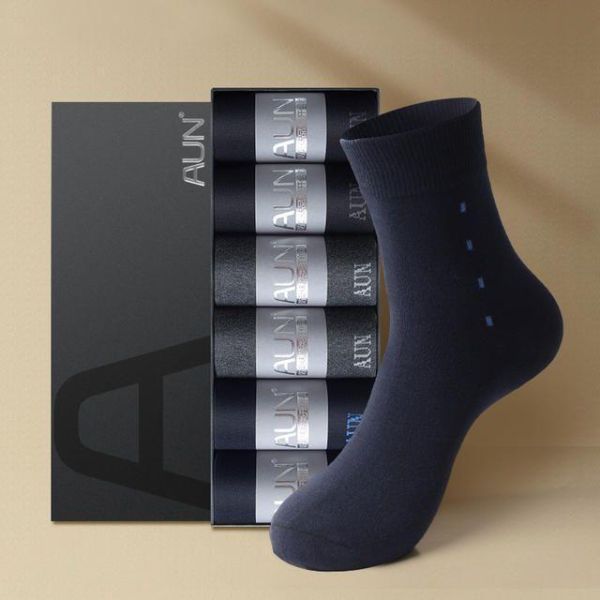 【AUN】6雙男士商務舒適中筒襪 T152 AUN,除臭襪,腳臭,抑菌襪,抗菌襪,襪子,男襪,除臭襪推薦,中筒襪,機能襪,運動襪,休閒襪,紳士襪,隱形襪,船型襪,短襪,防臭襪
