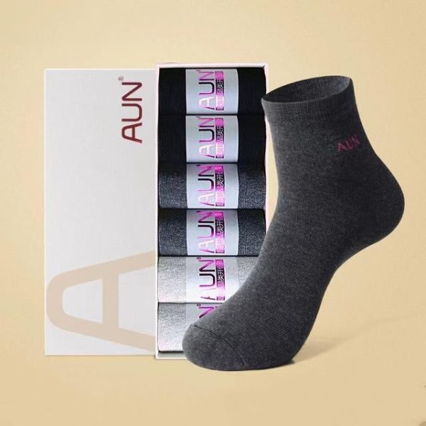 【AUN】6雙女士經典除臭中筒襪 H206 AUN,除臭襪,消滅腳臭,腳臭,襪子,女襪,除臭襪推薦,中筒襪,機能襪,休閒襪,隱形襪,船型襪,短襪,防臭襪