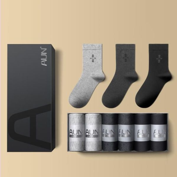 【𝗔𝗨𝗡】男士經典商務中筒襪 T001 AUN,除臭襪,腳臭,抑菌襪,抗菌襪,襪子,男襪,除臭襪推薦,中筒襪,機能襪,運動襪,休閒襪,紳士襪,隱形襪,船型襪,短襪,防臭襪