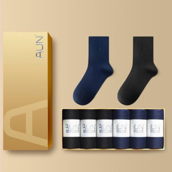 【6雙裝】AUN男士頂級商務總裁襪 ZC010 AUN,除臭襪,腳臭,抑菌襪,抗菌襪,襪子,男襪,除臭襪推薦,中筒襪,機能襪,運動襪,休閒襪,紳士襪,隱形襪,船型襪,短襪,防臭襪