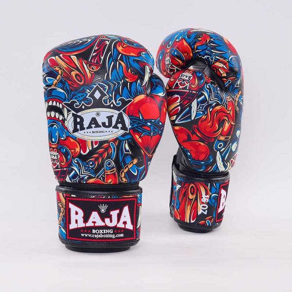 RAJA 泰國 Fancy 12oz 14oz 巨人 真皮 拳擊手套 拳套,RAJA,拳擊,踢拳,泰拳,拳擊