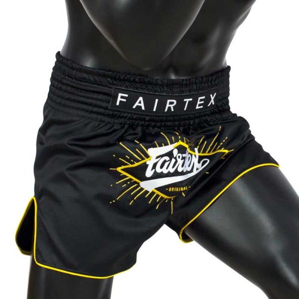 Fairtex 泰拳褲 墨黑 XL Focus 追焦系列 泰拳褲 FAIRTEX,泰拳褲,運動褲,拳擊,踢拳,泰拳,