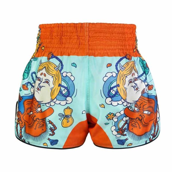 TUFF 歌舞伎精神 M 泰拳褲 踢拳 運動短褲 泰拳褲,運動短褲,泰拳,踢拳,拳擊,MMA,普普風,歌舞伎,日本