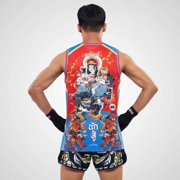 TUFF 文殊觀音 雄獅  M / L / XL 運動背心 運動服,運動背心,背心,泰國,運動上衣,觀音菩薩,文殊觀音,獅子