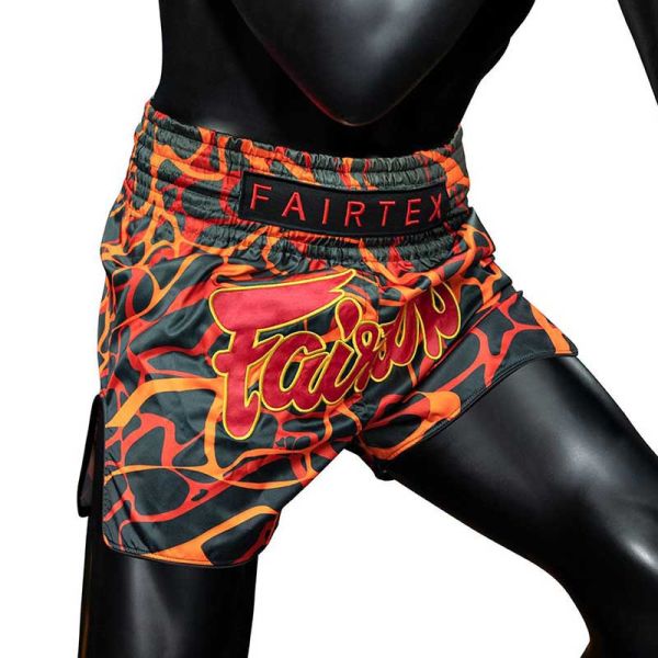Fairtex 岩漿 Magma XL 紅色 泰拳褲 FAIRTEX,泰拳褲,運動褲,拳擊,踢拳,泰拳,