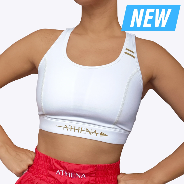 ATHENA 運動內衣 S / M / L 雅典娜 白色 運動內衣,bra,泰拳,ATHENA,白色,重訓,有氧