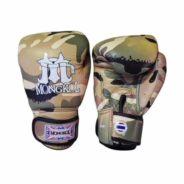 MONGKOL 蒙坤 14oz 攝象迷彩 真皮 拳擊手套 拳套,MONGKOL,拳擊,踢拳,泰拳,拳擊
