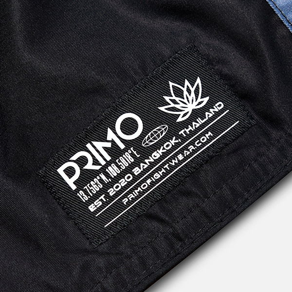 PRIMO 藍黑款 XL 泰拳褲 運動短褲 運動短褲,泰拳褲,泰拳,PRIMO,黑色,拳擊,藍色