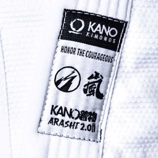 KANO 巴西柔術 道服 A0 A2 嵐 2.0 白色 Gi 不含道帶 BJJ,巴西柔術,GI,KANO,道袍,道服,巴柔