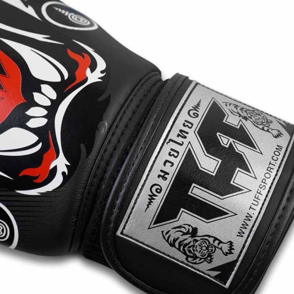 TUFF 猛虎 12oz 14oz 16oz 黑色 極細纖 拳擊手套 拳套,拳擊手套,拳擊,泰拳,踢拳,MMA,黑色,老虎