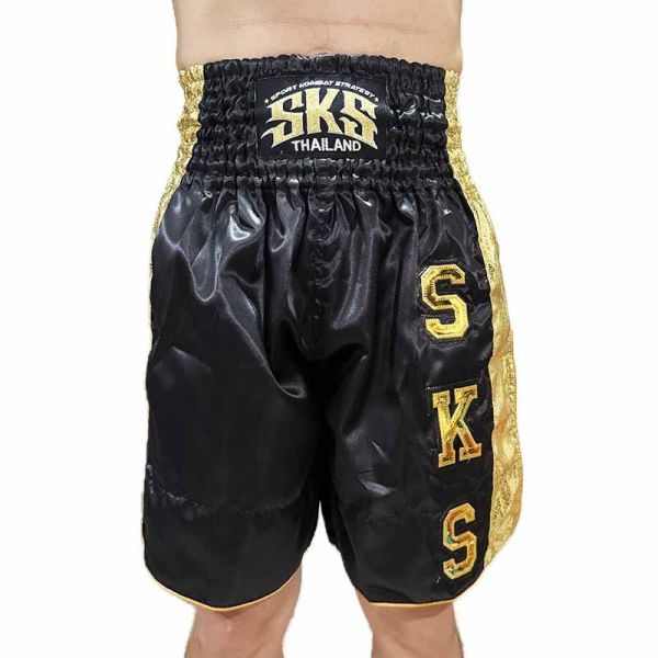 SKS 黑金王者 M / L / XL 拳擊褲 SKS,泰拳褲,運動褲,拳擊,踢拳,泰拳,