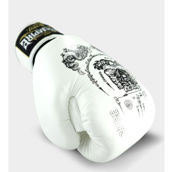 SKS Sakyant 系列 10oz 14oz 16oz 圖騰 白色 真皮 拳擊手套 拳套,SKS,拳擊,踢拳,泰拳,拳擊