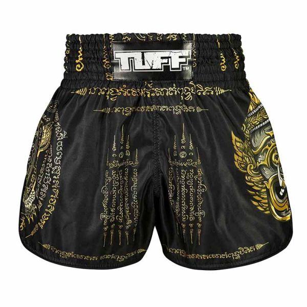 TUFF 泰坦之王 幻象之輪 黑色 M / L / XL 泰拳褲 踢拳 運動短褲 泰拳褲,運動短褲,泰拳,踢拳,拳擊,MMA