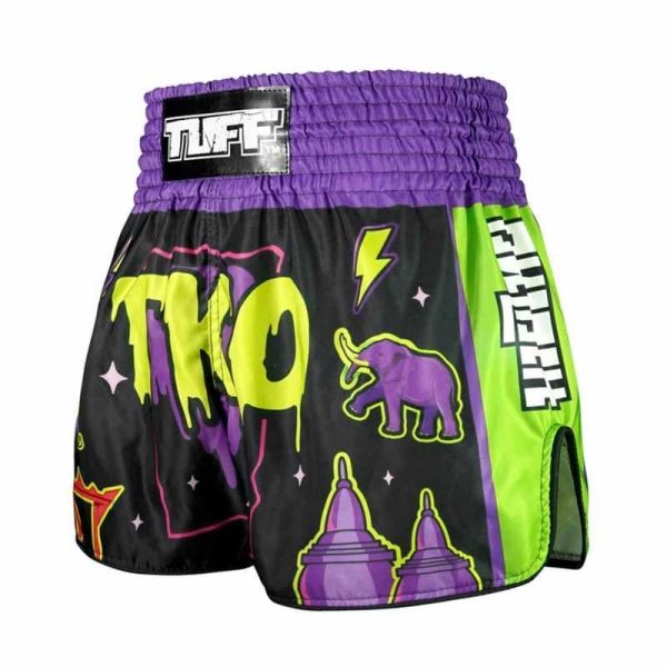 TUFF TKO之夜 M / L 泰拳褲 踢拳 運動短褲 泰拳褲,運動短褲,泰拳,踢拳,拳擊,MMA,曼谷,TKO,嘟嘟車