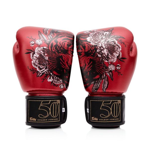 Fairtex 金禧 限量款 12oz  拳擊手套 附拳套袋 格鬥裝備,拳套,泰拳,FAIRTEX,紅色,拳擊,踢拳