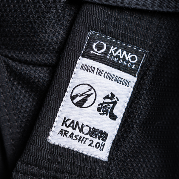 KANO 巴西柔術 道服 A0 / A1L / A2 嵐 2.0 黑色 Gi 不含道帶 BJJ,巴西柔術,GI,KANO,道袍,道服,巴柔