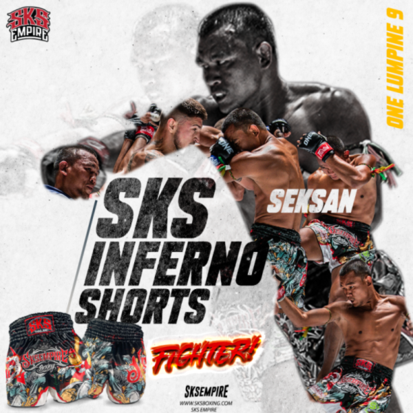 SKS 煉獄系列 L / XL 泰拳勇士 泰拳褲 運動短褲 SKS,泰拳褲,運動褲,拳擊,踢拳,泰拳,