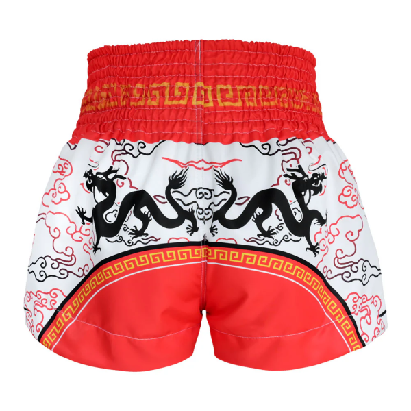 TUFF 聖白龍王 2XL 泰拳褲 踢拳 運動短褲 泰拳褲,運動短褲,泰拳,踢拳,拳擊,MMA