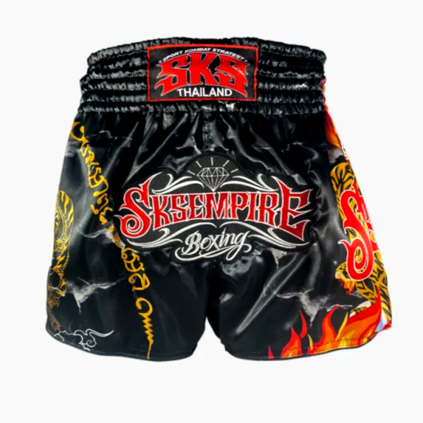 SKS 煉獄系列 XL / 2XL 烈焰虎 泰拳褲 運動短褲 SKS,泰拳褲,運動褲,拳擊,踢拳,泰拳,