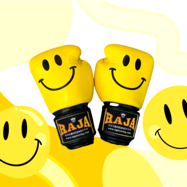 RAJA 微笑 8oz 10oz 12oz 14oz 16oz 真皮 拳擊手套 拳套,RAJA,拳擊,踢拳,泰拳,拳擊