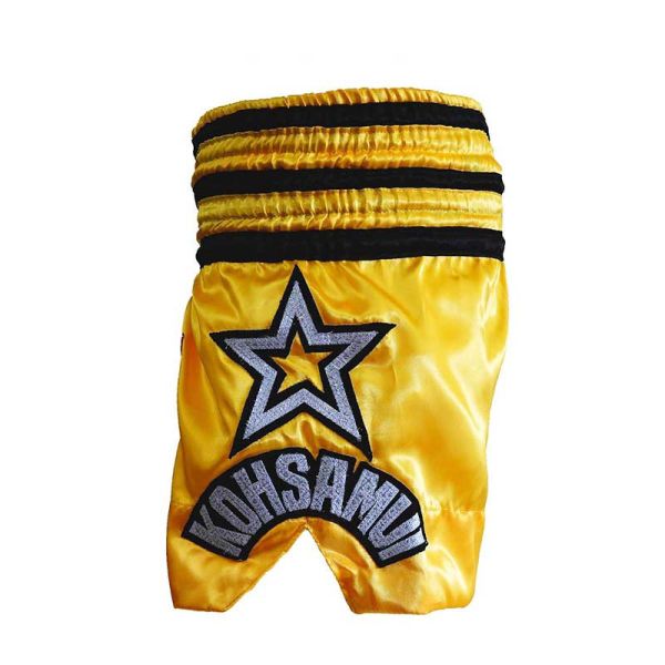 THAISMAI 紅牛 S / M 黃色 泰拳褲 泰拳褲,泰國,拳擊,黃色,MMA,踢拳
