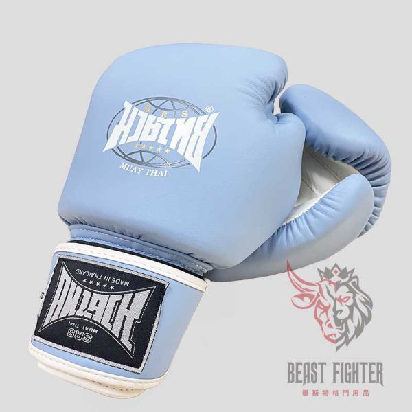 SRS 新手 12oz 14oz 16oz 水藍 淡藍 拳擊手套 拳套,拳擊手套,泰拳,踢拳,拳擊,MMA,武術,藍色,有氧拳擊