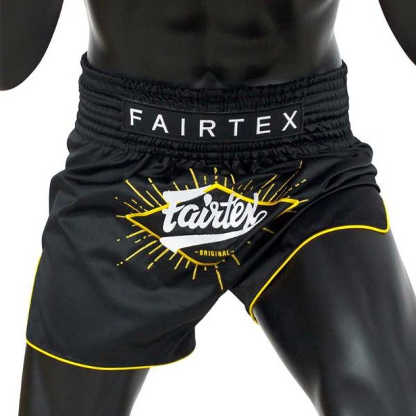 Fairtex 泰拳褲 墨黑 XL Focus 追焦系列 泰拳褲 FAIRTEX,泰拳褲,運動褲,拳擊,踢拳,泰拳,