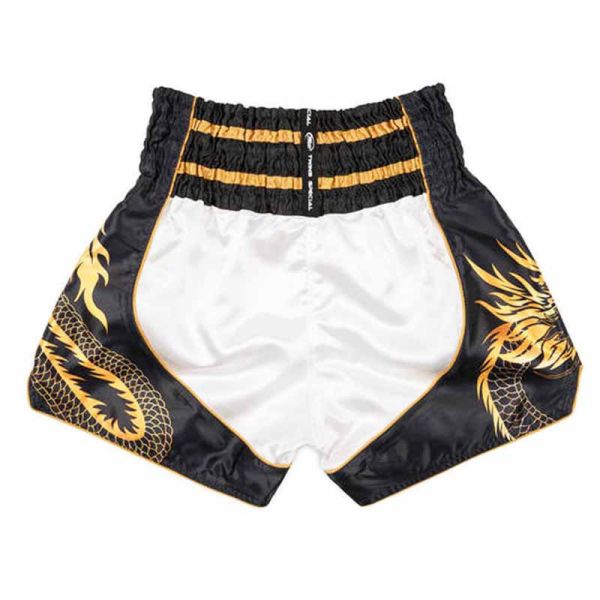 TWINS 泰國 黑金龍紋 M 泰拳褲 泰拳褲,運動短褲,泰拳,踢拳,拳擊,MMA