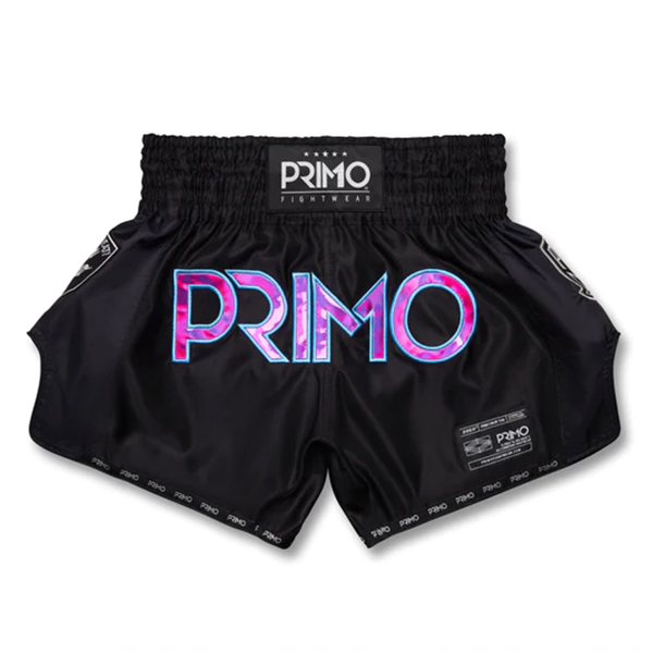 PRIMO 3D立體 迷霧黑 S / M / L / 2XL 泰拳褲 運動短褲 運動短褲,泰拳褲,泰拳,PRIMO,黑色,拳擊