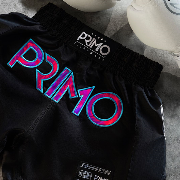 PRIMO 3D立體 迷霧黑 S / M / L / 2XL 泰拳褲 運動短褲 運動短褲,泰拳褲,泰拳,PRIMO,黑色,拳擊