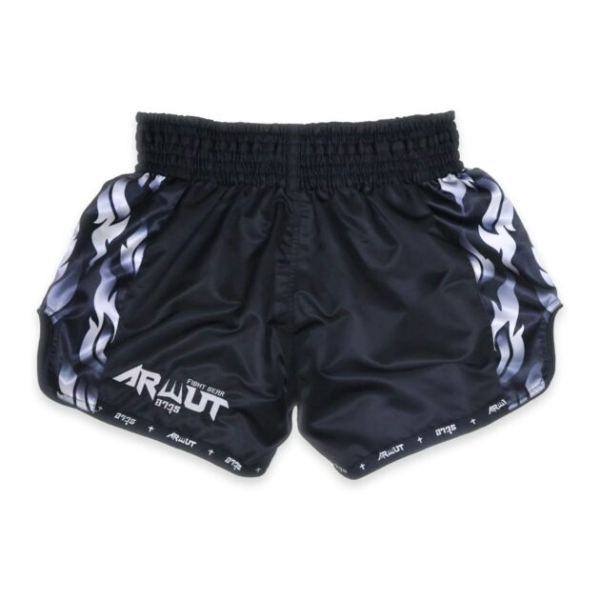 Arwut BS3 墨黑 M / L / XL 泰拳褲 泰拳褲,泰國,拳擊,黑色,MMA,踢拳,